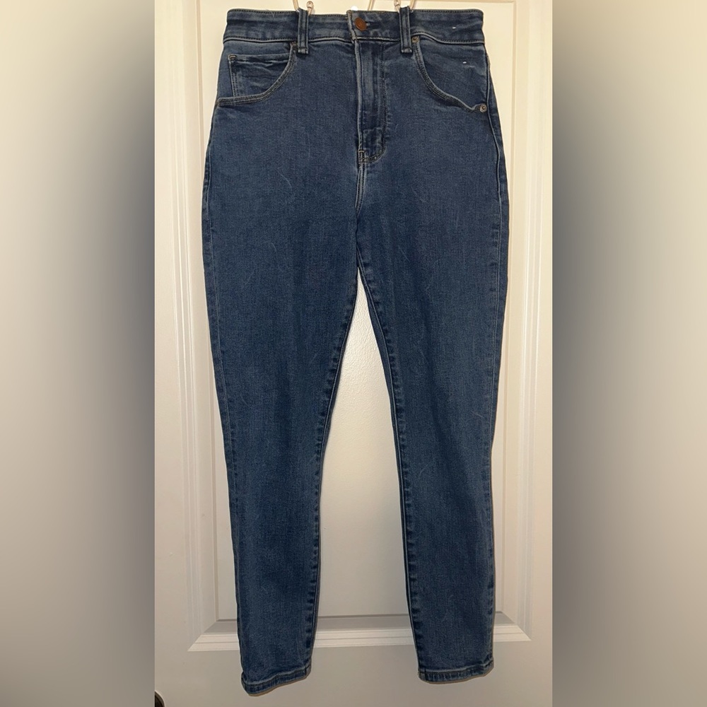 Abercrombie Curve Love High Rise Super Skinny Ankle Jeans